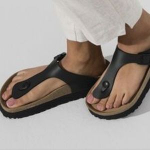 Birkenstock Gizeh Sandal Black Size 6.